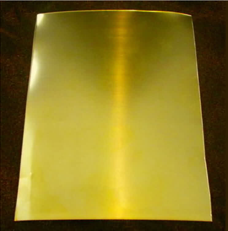 Brass Sheet by Alloy H62 - Thickness: 0.4~5.0mm